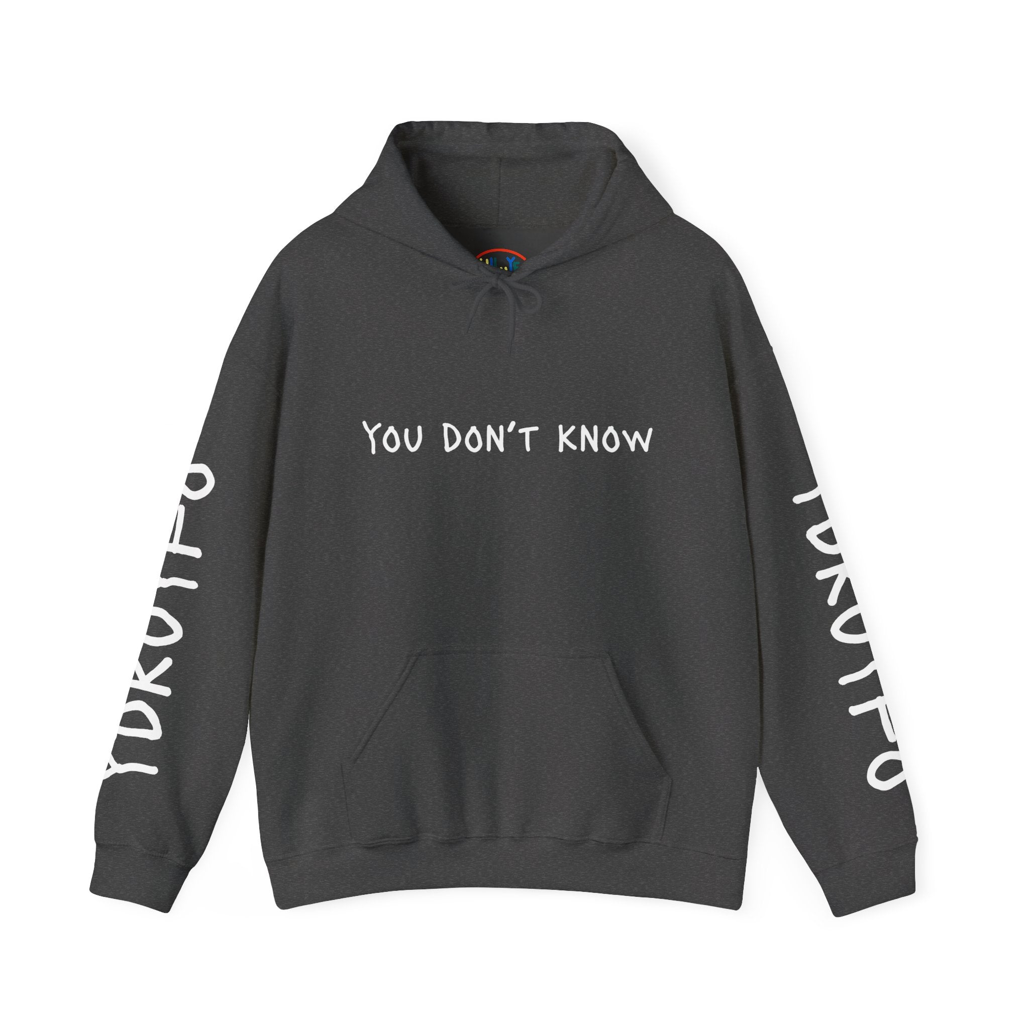 You Don’t Know Until You Find Out Hoodie — Minimalist Motivational Pullover