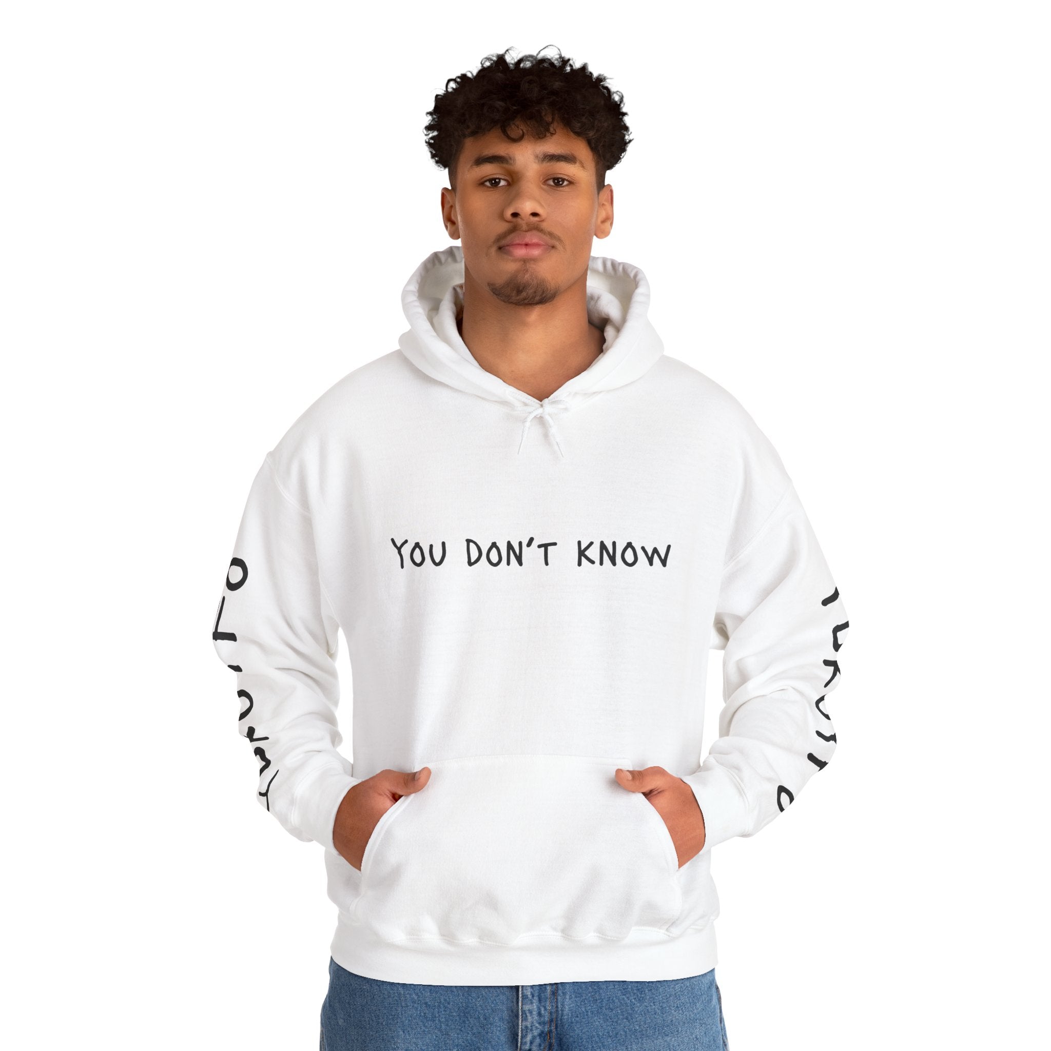 You Don’t Know Until You Find Out Hoodie — Minimalist Motivational Pullover