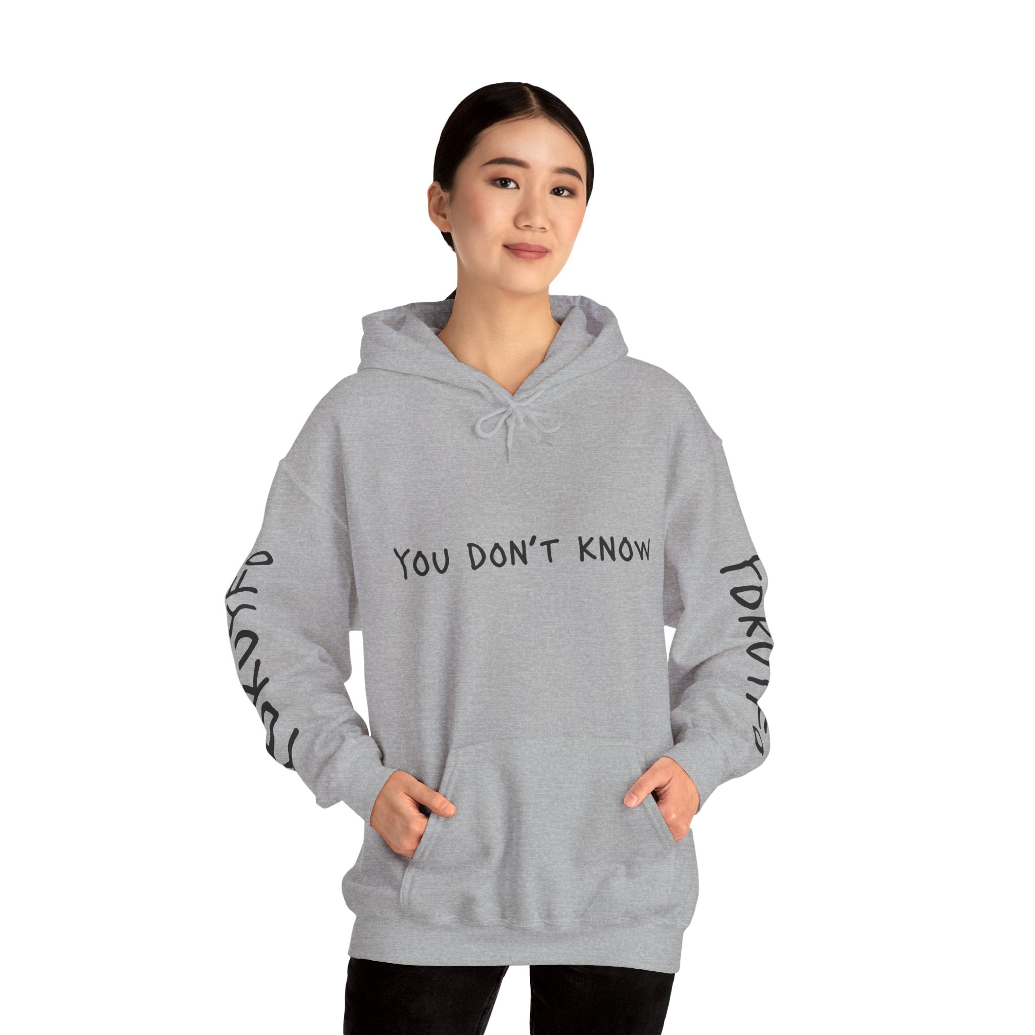 You Don’t Know Until You Find Out Hoodie — Minimalist Motivational Pullover