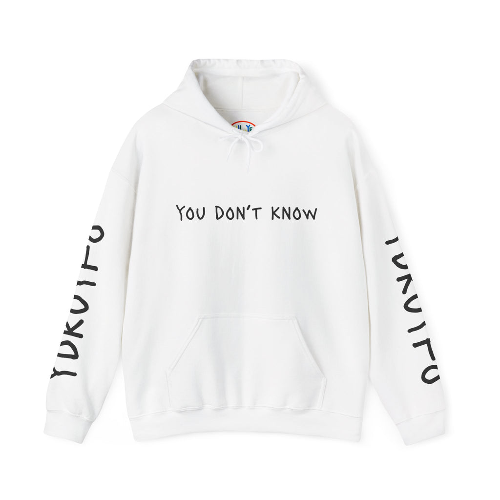 You Don’t Know Until You Find Out Hoodie — Minimalist Motivational Pullover