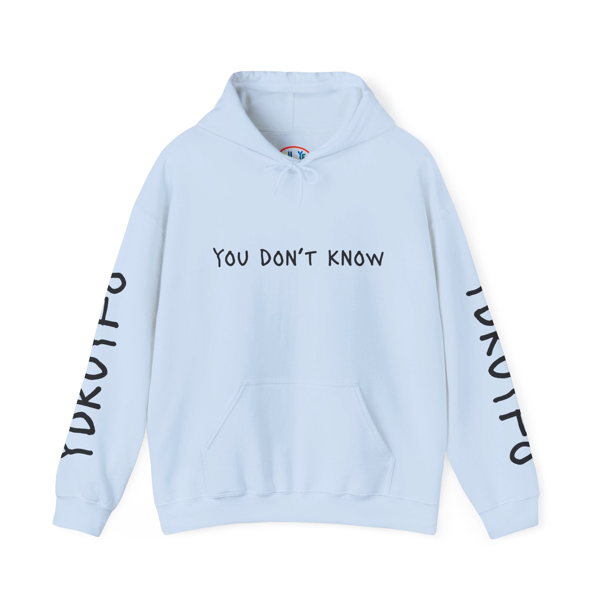 You Don’t Know Until You Find Out Hoodie — Minimalist Motivational Pullover