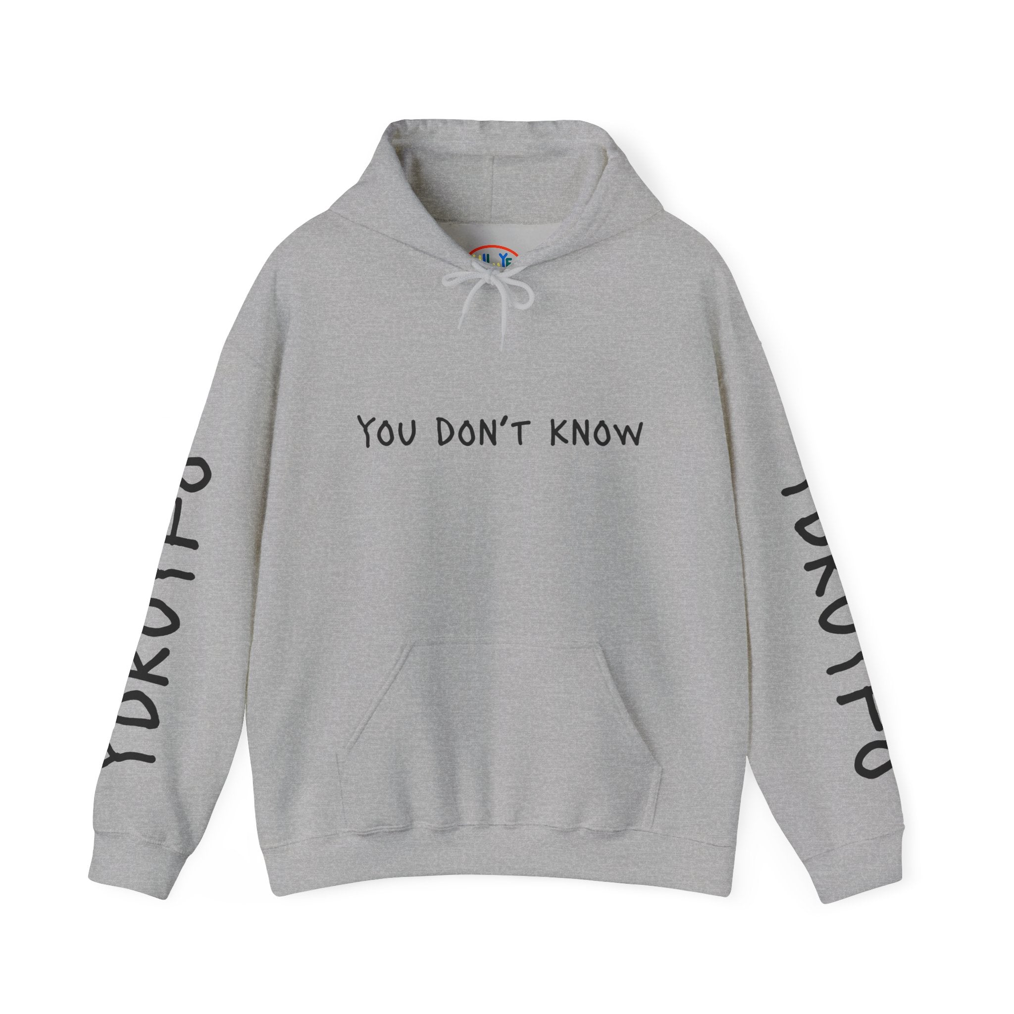 You Don’t Know Until You Find Out Hoodie — Minimalist Motivational Pullover
