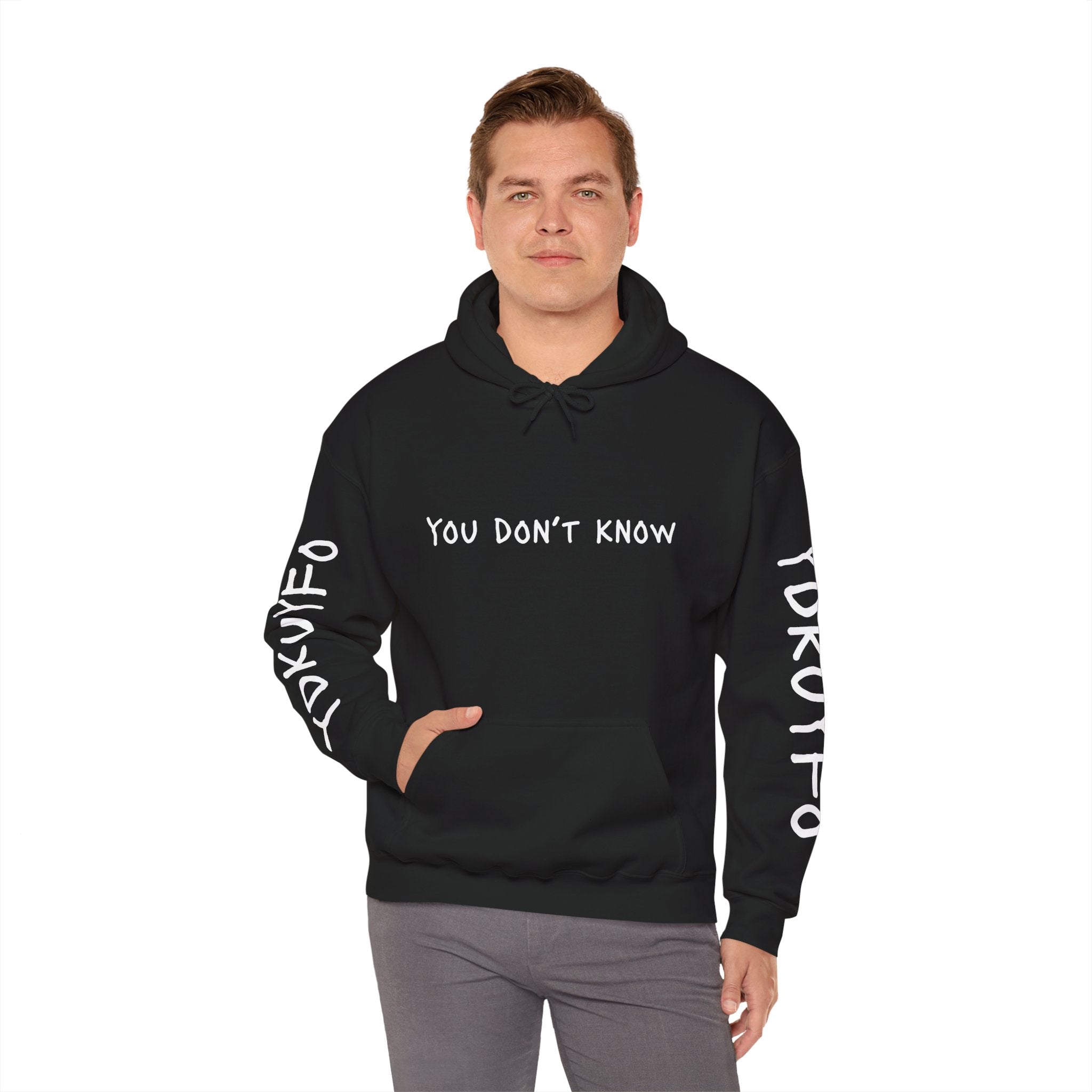 You Don’t Know Until You Find Out Hoodie — Minimalist Motivational Pullover