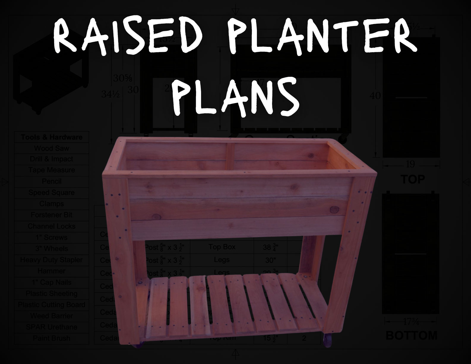 Raised Planter Plans